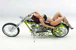 Фото девушек с мотоциклом