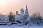 картинки пейзажи,зима снег церковь