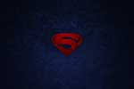 картинки минимализм,логотип супермена